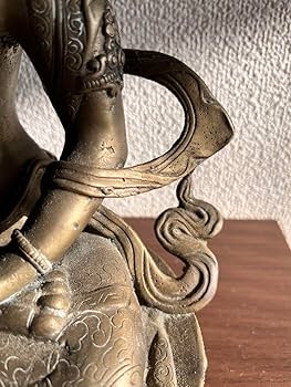 Amazon｜ネパール仏像白多羅菩薩ターラ菩薩 銅真鍮骨董品阿弥陀